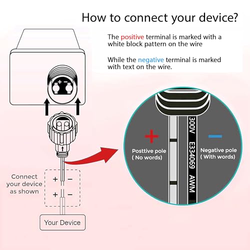 12V 0.75A Class 2 Power Supply Adapter for Halloween & Christmas Decorations - IP44 Waterproof