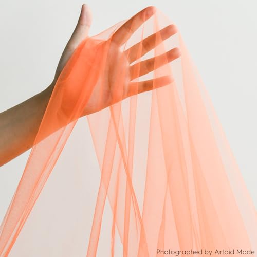 Bright Orange 3-Pack 59x120 Inch Gauze Table Runners for Holiday & Wedding Décor