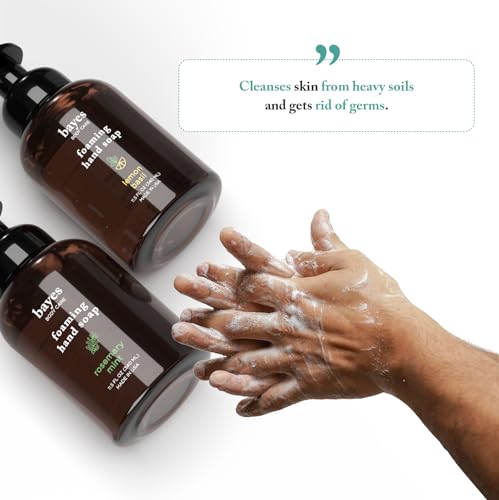 Lavender Foaming Hand Soap - Nourishing Hand Wash with Essential Oils - 11.5 Fl Oz Pack of 3