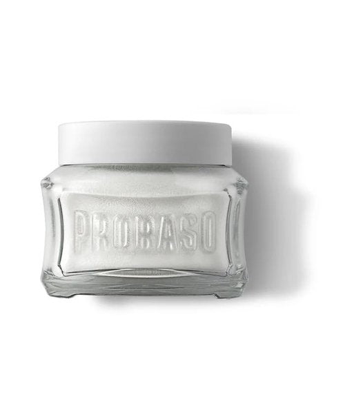 Proraso Pre Shave Conditioning Cream - Nourishing Oatmeal & Green Tea Formula for Sensitive Skin - 3.6oz