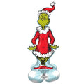 59-Inch Airloonz Christmas Grinch Balloon - Holiday Party Decor