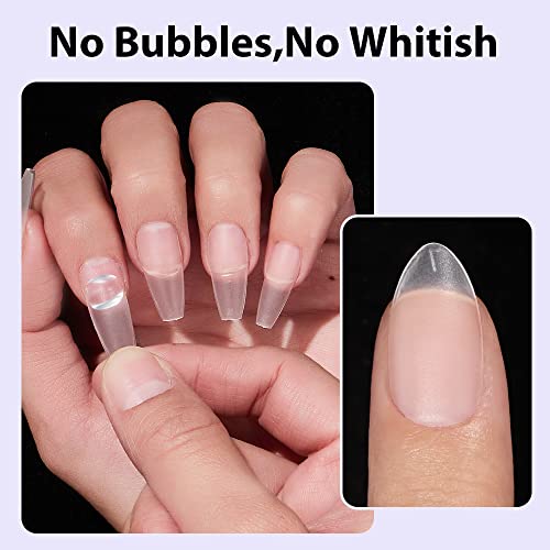 BTArtbox Solid Nail Gel Glue for Tips - Clear, 20g, Cure Needed