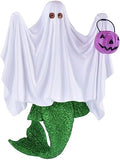 Boo Merman Hanging Ornament - Collectible Hand-Painted Resin Decor