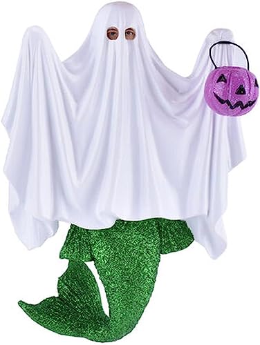 Boo Merman Hanging Ornament - Collectible Hand-Painted Resin Decor