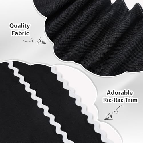 Black Wreath Sash for Front Door - 2 Pack Halloween & Holiday Decorations