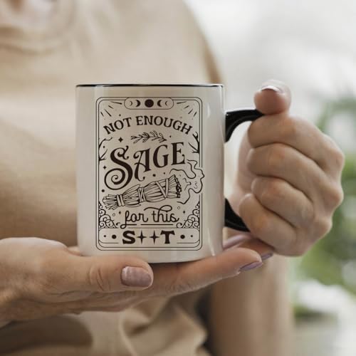 Funny Witchy Coffee Mug 11oz - Spooky Tarot Gifts for Women