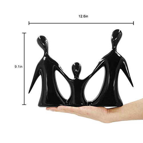 Family Figurines Set - Modern Resin Art Sculpture for Home Decor & Gifts