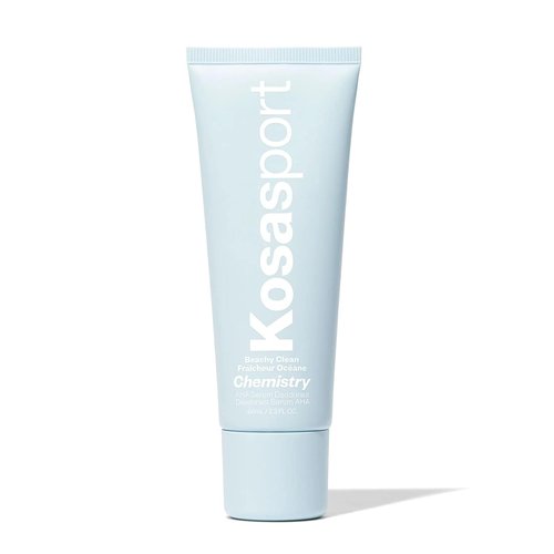 Kosas Chemistry Deodorant - Aluminum & Baking Soda Free | BO-Fighting AHA Serum for Soft, Nourished Skin (Beachy Clean)