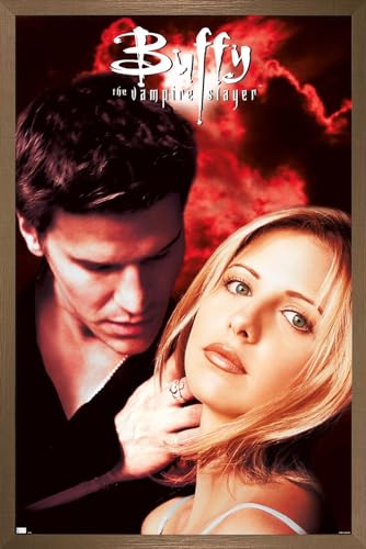Buffy the Vampire Slayer Season 2 Wall Poster - Framed Bronze 34" x 22.4"
