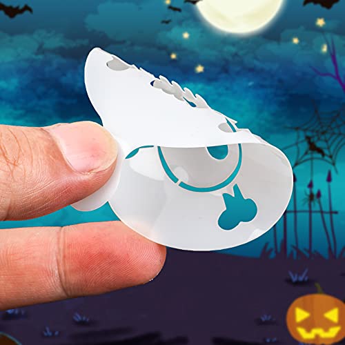 Halloween Cookie Stencil Set 20-Pack Pumpkin Ghost Skeleton Cake Decorating Templates