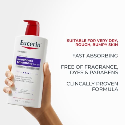 Eucerin Roughness Smoothing Body Lotion with Urea - 16.9 Fl Oz