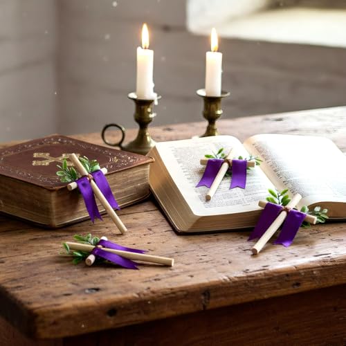 Christian Handheld Cross Set for Palm Sunday Easter Decorations - 4.7" x 2.8"