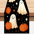 Halloween Table Runner 13x72 Inch Ghost Pumpkin Decor for Dining Table
