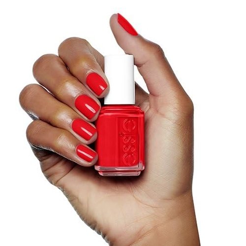 essie Lacquered Up 522 Nail Polish, 0.45 oz, Vibrant Red Shade