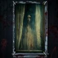 Halloween Window Cover Banner Bloody Ghost 31.5x47.3in Polyester - Variation LU90008