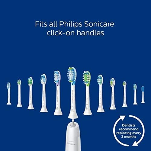 Philips Sonicare Rechargeable Electric Toothbrush - Pressure Sensor, 3 Modes, Travel Case, Deep Purple, Model HX6471/03