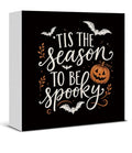 Halloween Decor Spooky Season Wooden Sign - Fall Halloween Decorations - Variation B017