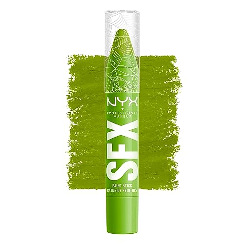 NYX Professional SFX Face & Body Paint Sticks - Green, High Coverage, Vegan & Cruelty-Free