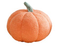 Pumpkin Plush Throw Pillow - 14 Inch Orange Cuddle Cushion for Halloween & Holiday Decor