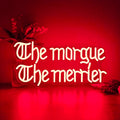 Dark Humor Gothic Neon Sign - Spooky LED Wall Decor for Bars & Rooms