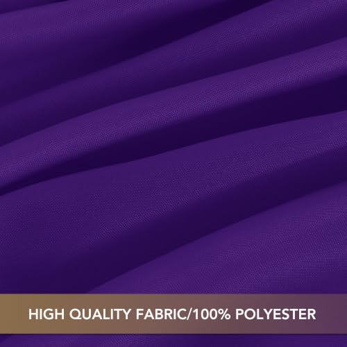 Purple Rectangle Tablecloth 8 Pack - 60x120 Inch for 8 Foot Tables