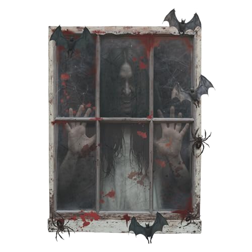 Halloween Wall Decal Scary Ghost 3D Spooky Zombie Wall Sticker for Halloween Party - Variation of Scary Ghost