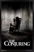 Conjuring Wall Poster - Black Framed 22.375 x 34 Inches Room Decor - Satin Finish