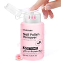 Morovan Rose Scent Acetone Nail Polish Remover - Gel & Regular Polish, 6.34 Fl Oz