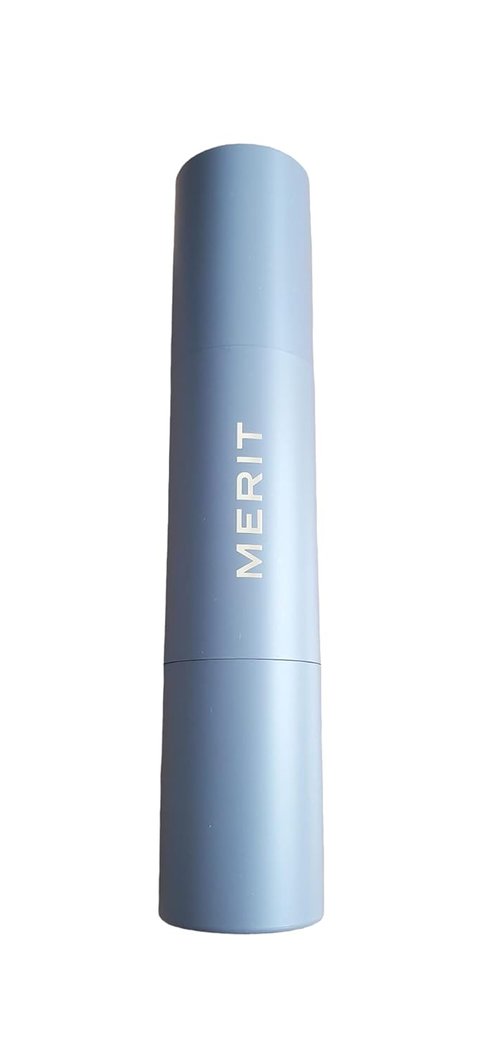 MERIT The Minimalist Foundation & Concealer Stick - Perfecting Umber Shade, 0.13 OZ