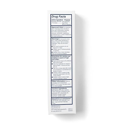 Perio Gel | Periodontal Treatment for Teeth | Promotes Teeth Whitening (3 oz.)