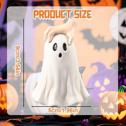 Halloween Decorations Indoor Ghost Decor - Hand Ghost Figurine for Spooky Festive Atmosphere