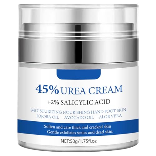 Urea Cream 45% Plus 2% Salicylic Acid Foot & Hand Moisturizer - 1.75 Fl Oz