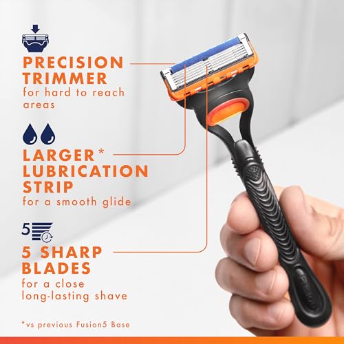 Gillette Fusion5 Razor for Men, Handle + 1 Blade Refill - 1 Count