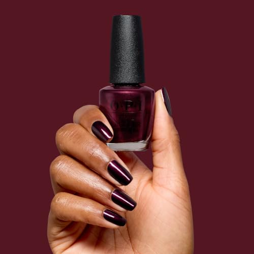 OPI Fall 2026 Nail Lacquer Set - Opaque Dark Purple Shimmer, Long-Lasting, Chip-Resistant