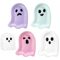 Halloween Ghost Party Supplies Paper Plates and Napkins Set - Serve 60 Guests