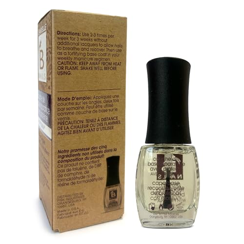 Protein Rebuilding Base Coat with ProSina for Strong Nails - Nail Strengthener