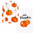 Fall Kitchen Towels Set - Autumn Home Decor Hand Dish Towels 15.8x23.6 in