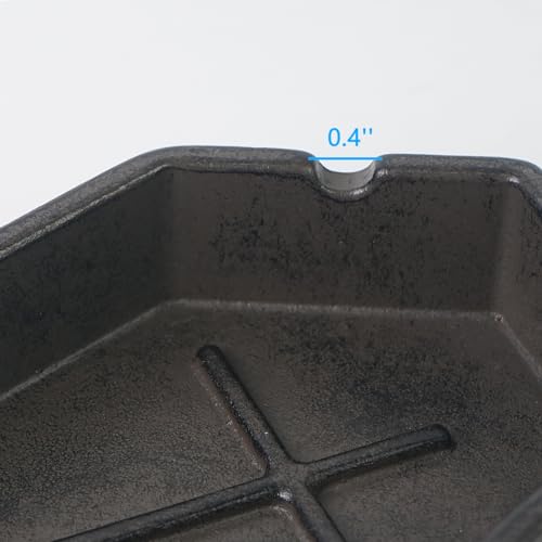 Heavy Metal Ashtray - Gothic Coffin Design, Small Portable Cigarette Tray, Halloween Decor