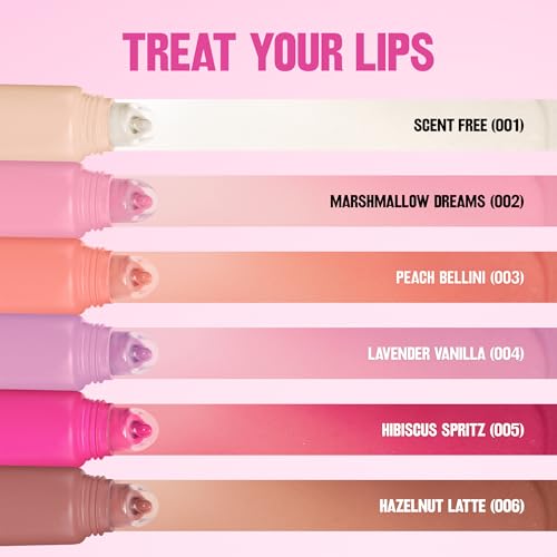Revlon Glimmer Lip Treat Balm + Mask™, Overnight Peptide Lip Treatment, Hydrating, 002 Marshmallow Dreams, 0.4 fl oz