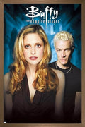Buffy the Vampire Slayer Season 7 Wall Poster Framed - Bronze Finish, 22.4 x 14.7 Inches