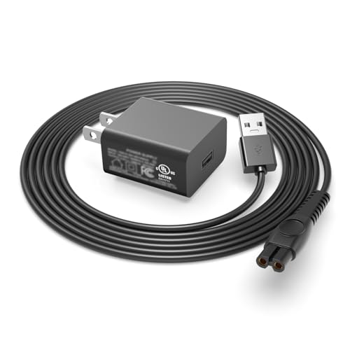 5V Fast Charger for Philips Norelco OneBlade 360 Series - Wet & Dry Compatible