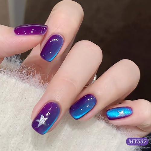 Born Pretty Spring Summer Fruit Cat Magnetic Eye Gel Nail Polish Set - 6 Colors