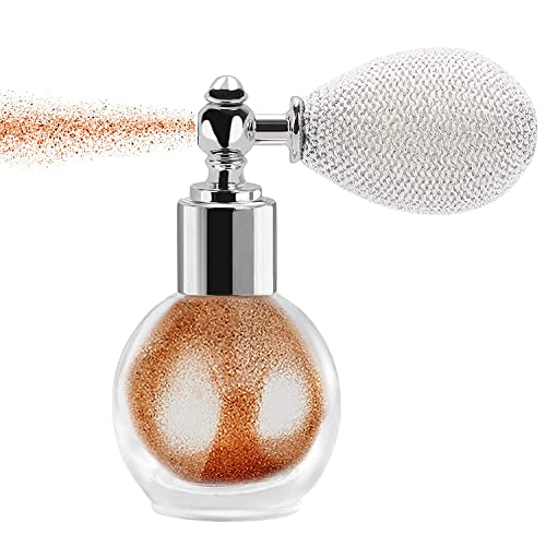 Body Glitter Spray T04 Bronze - Shimmer Sparkle Highlighter for Face & Body