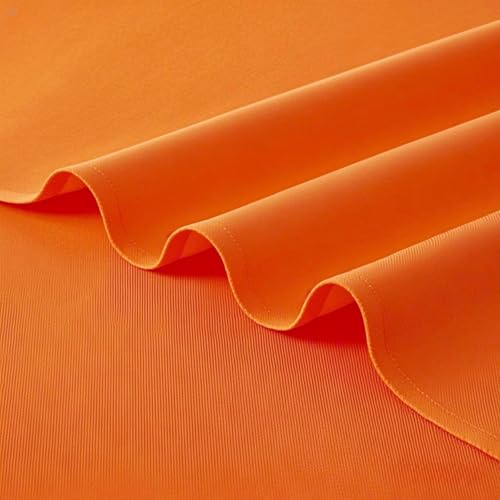 Orange Waterproof Decorative Table Runner 108 Inches Long - FOLINS&HOME