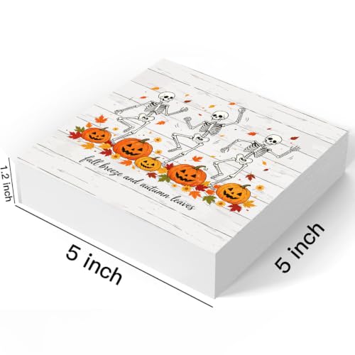 Funny Fall Halloween Pumpkin Sign Home Office Decor Autumn Decorations - Autumn Leaves Variation