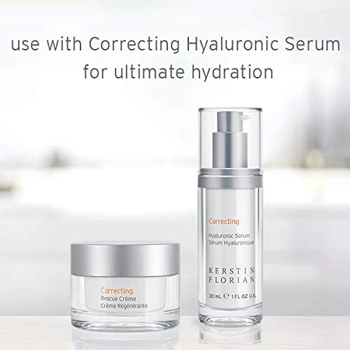 Kerstin Florian Rescue Creme - Hydrating Face Moisturizer for Dry Skin | Boost Collagen & Reduce Wrinkles | 1.7 fl oz