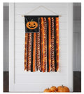 Halloween Door Banner with LED Lights USB Remote Control Indoor Outdoor Decor