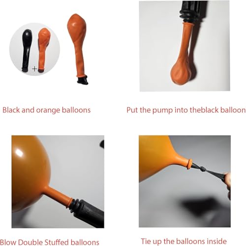 Fall Balloon Arch Kit with Burnt Orange & Cream Peach Balloons for Weddings & Events