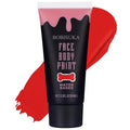 Red Face & Body Paint - Water-Based, Non-Toxic Halloween, Cosplay & Art Makeup