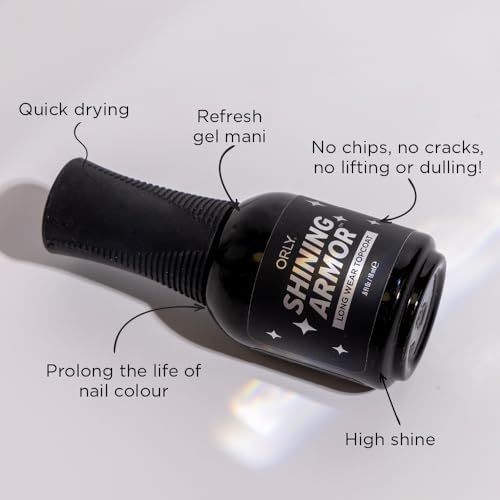 Orly Shining Armor | Longwear Fast Dry Top Coat | 0.6fl oz